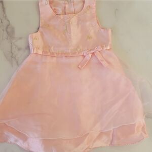 Jessica Ann 24 month baby girl light pink balletina princess formal lightweight